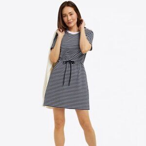 NWOT Draper James Striped T Shirt Nautical Inspired Dress Women's Small